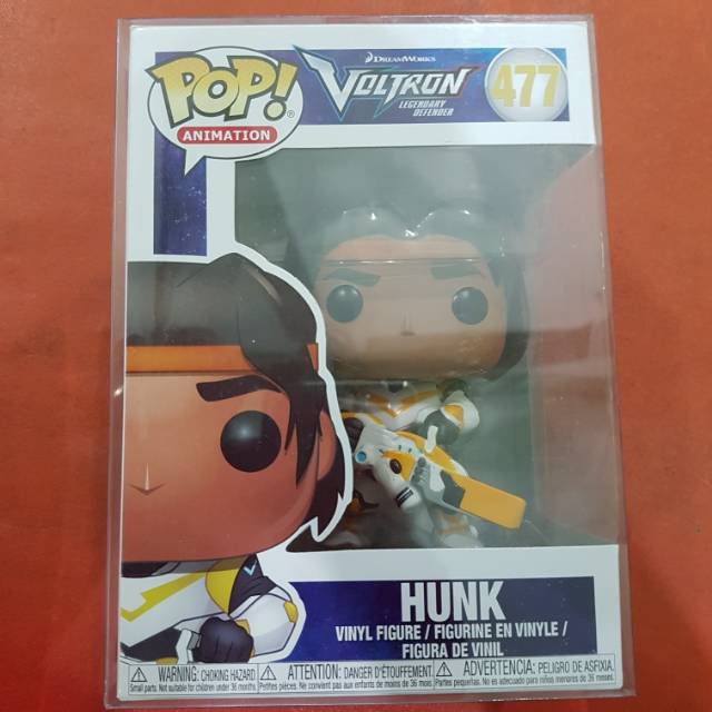 Funko POP Hunk Voltron Legendary Defender #477