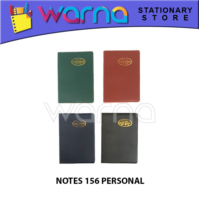 

NOTES BUKU SAKU NOTE BOOK PERSONAL GREEN LEAF PCA156 PERSONAL