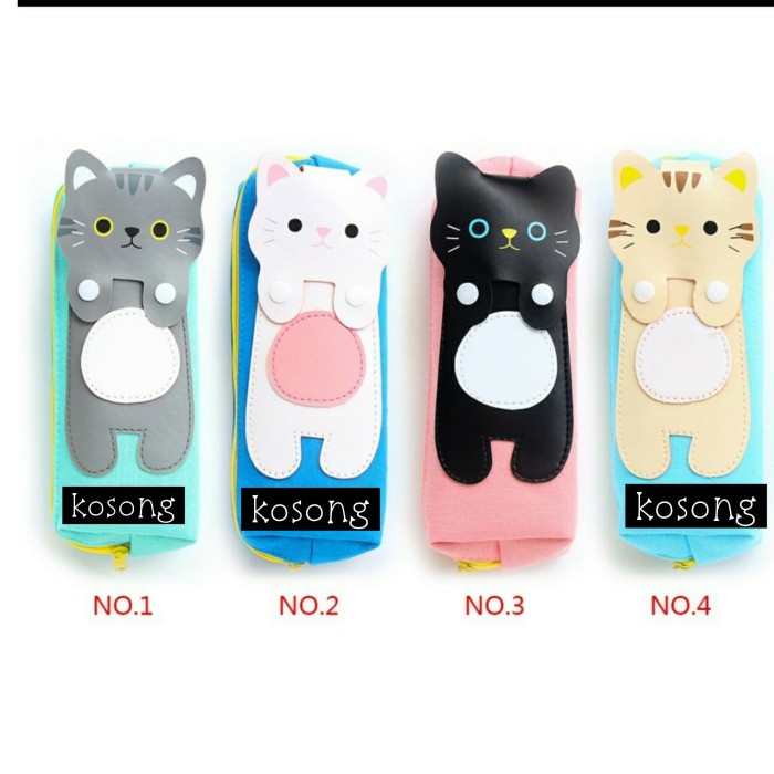 

Hari Ini Tempat Pensil Kanvas Dengan Motif Kucing Ready Pink Limited