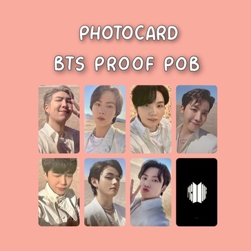 BTS PHOTOCARD PROOF POB UNOFF