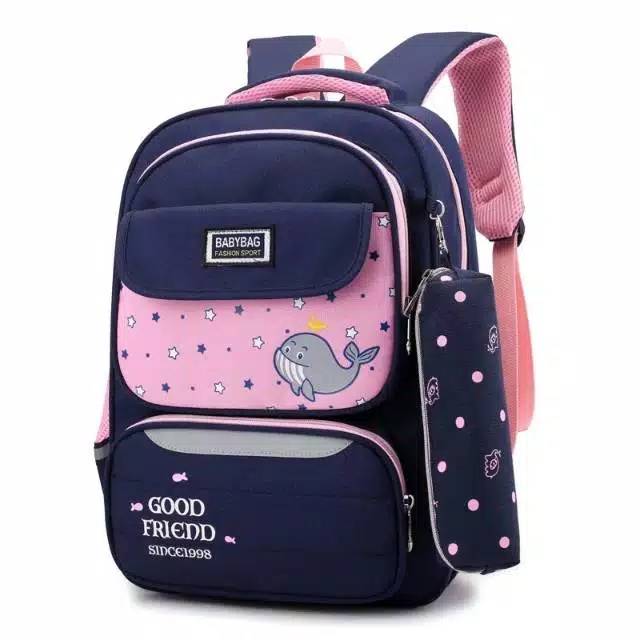 Back Pack Double Decker_Tas Ransel Anak_Lol_Unicorn_Superhero_Paw Patrol_Shopkins FashionCewek Murah