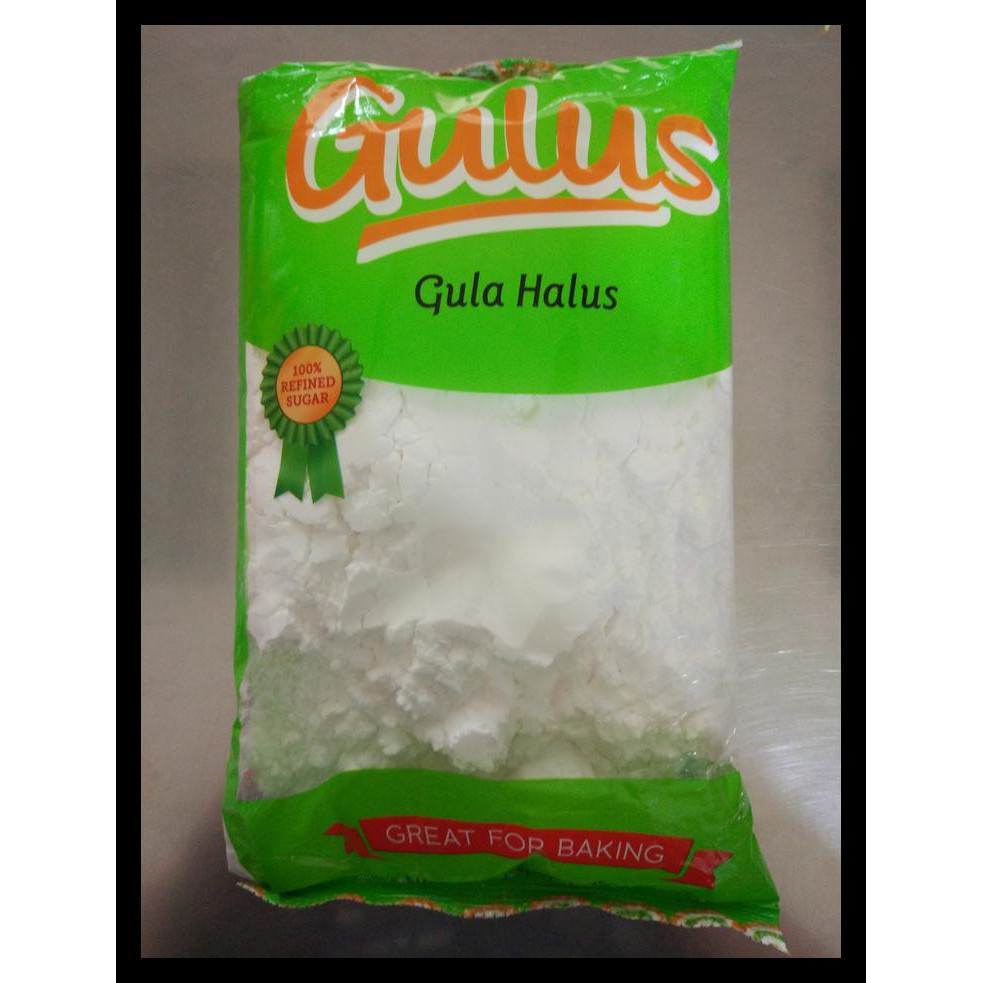 

Gula Halus Gulus 500Gr ( Bahan Icing Sugar) Gojek Only Limited Edition