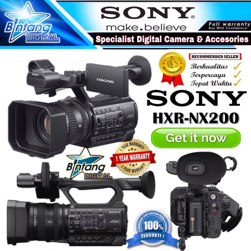 Sony Hxr Nx200 / Camcorder Sony NX 200 / Sony HXR NX-200 Camcorder