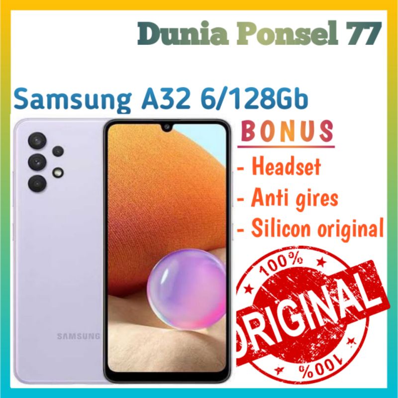 Samsung A32 6/128Gb garansi resmi SEIN 100% Original