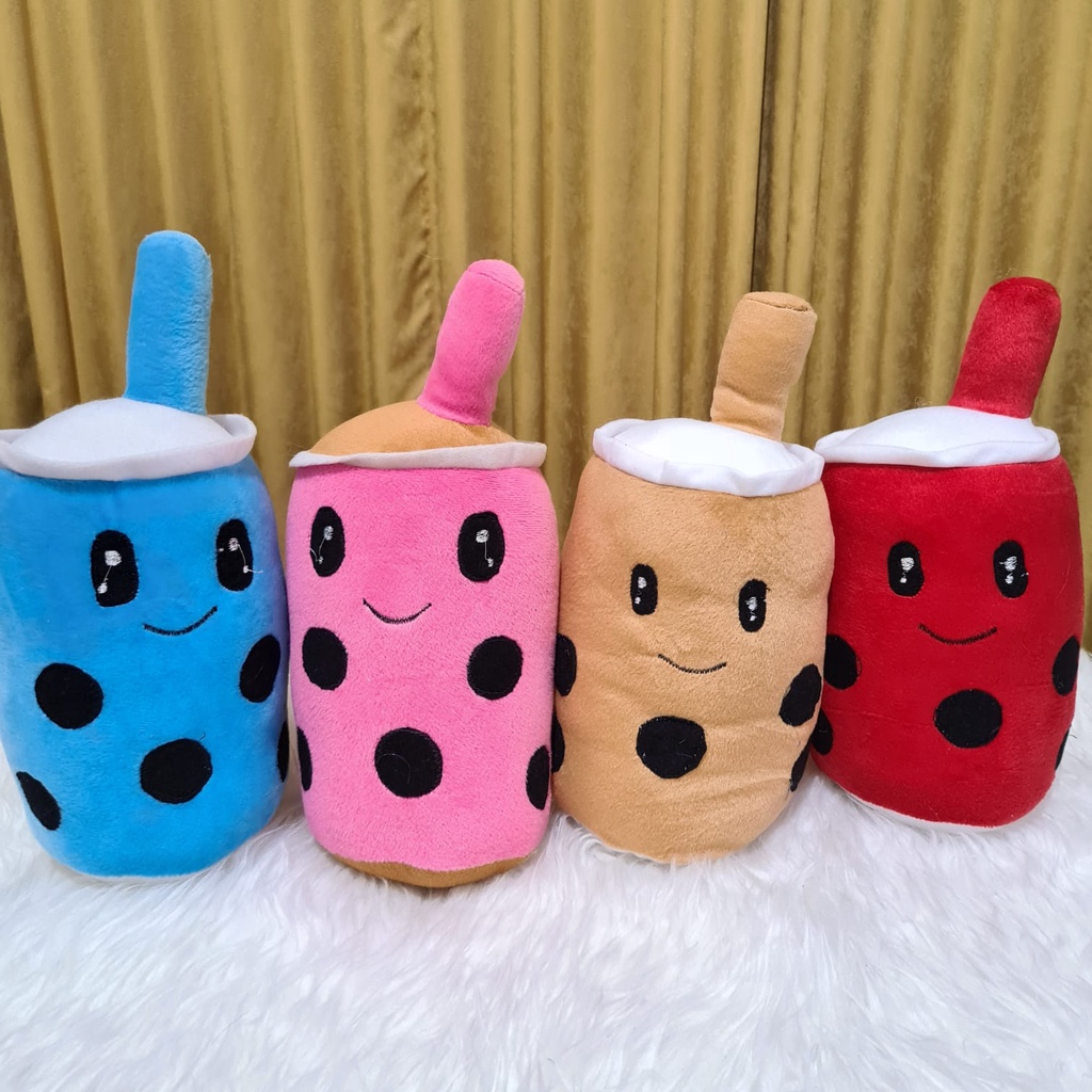 Boneka Boba Viral 35cm Boba Doll Minuman Boba Milk Tea