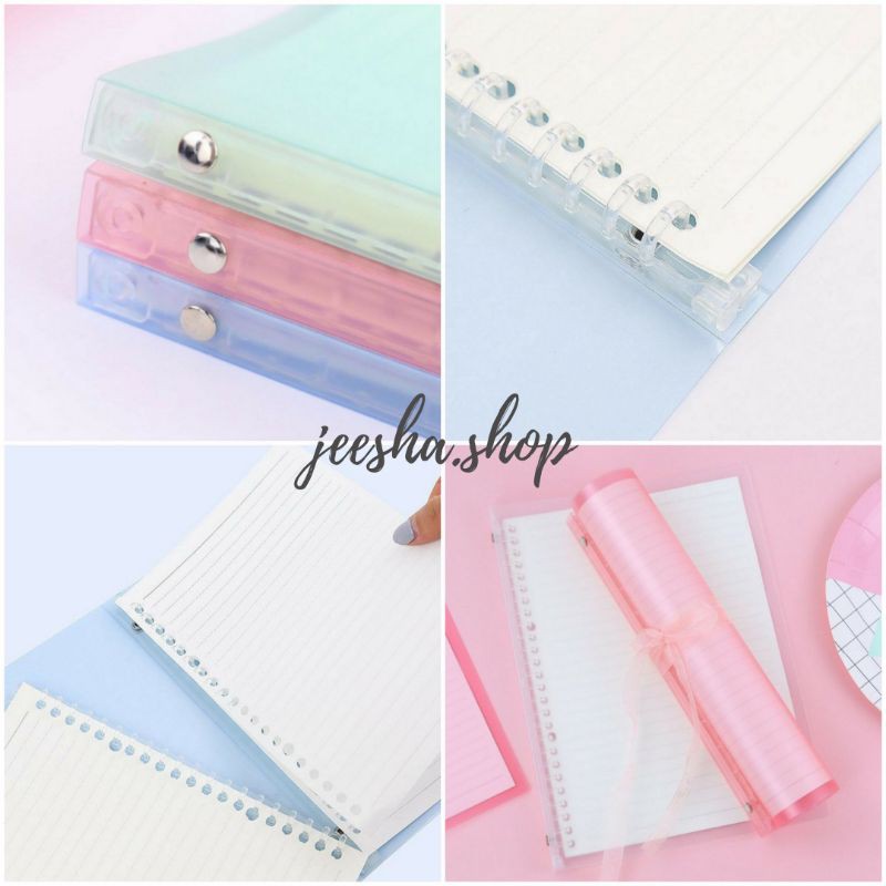 

JS009 - Binder B5 warna Pastel
