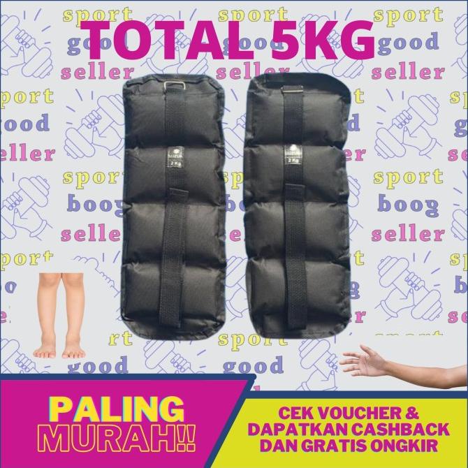 >>>>>] PEMBERAT KAKI / BENDING PASIR 5KG