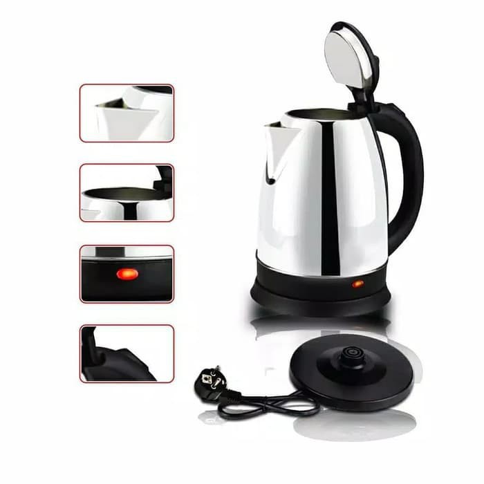 Teko listrik pemanas air kettle electric kapasitas 1.8L Kualitas Terbaik