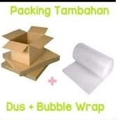 

Tambahan Bubble warp + kardus