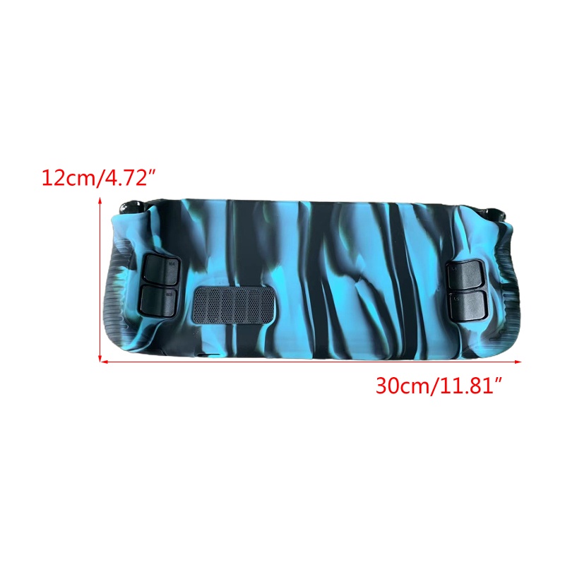Btsg Silikon Soft Cover Pelindung Untuk Shell Untuk Steam Deck Portable Konsol Host Controller Protector Camo Silikon Sk