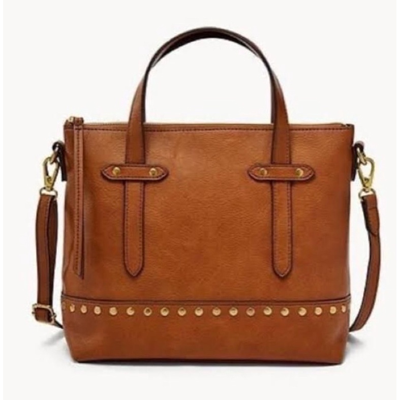 felicity satchel brown studded