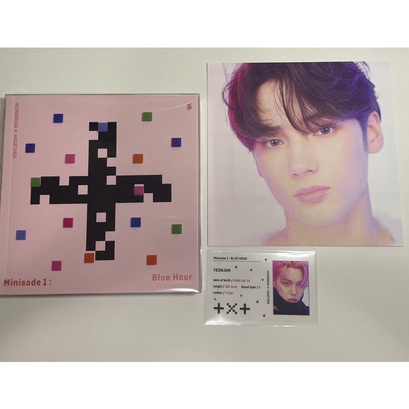 TXT Minisode Blue Hour VR Sealed/Unselaed PC Photocard Yeonjun Hueningkai Official