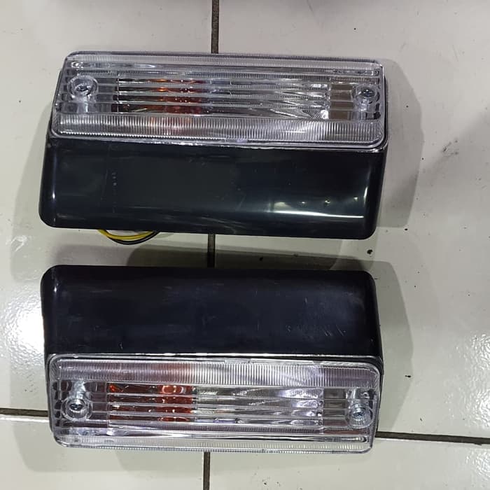 Lampu sen SEIN bumper DEPAN BAWAH TOYOTA KIJANG GRAND 1992 1993 1994 1995 1996 MODEL KACA KRISTAL