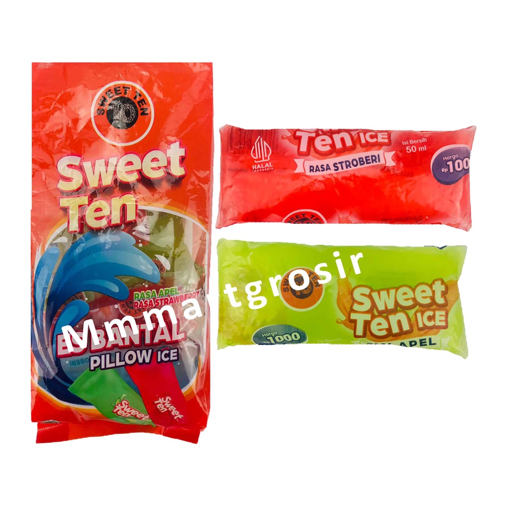 Sweet Ten Ice 1 Pack /  Es Berperisa Buah-Buahan / Stick Ice / Ice Cup / Ice Bantal