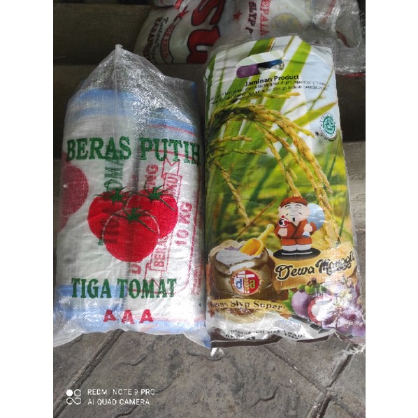 karung plastik bekas beras 10kg