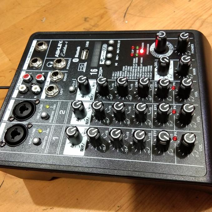 mixer mini audio ashley evolution4 with soundcard