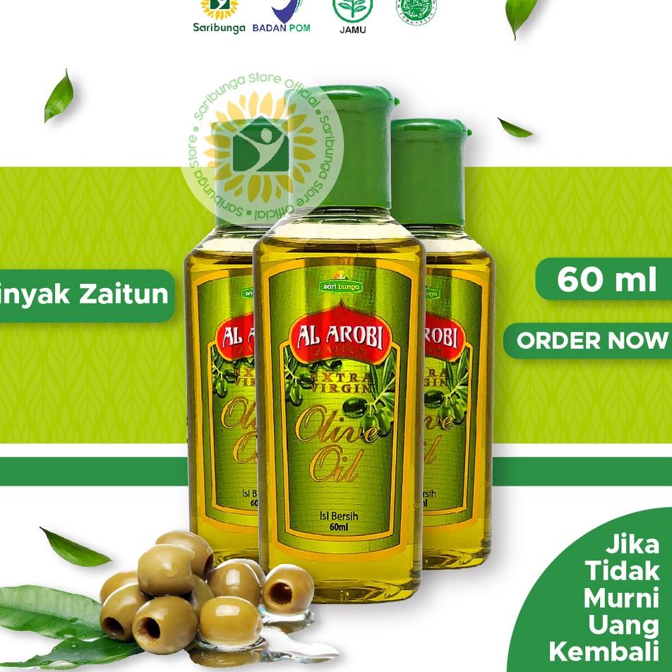 Minyak Zaitun Al Arobi Jaitun Asli Murni Original 100% Arab Extra Virgin Olive Oil Untuk Bisa Diminu