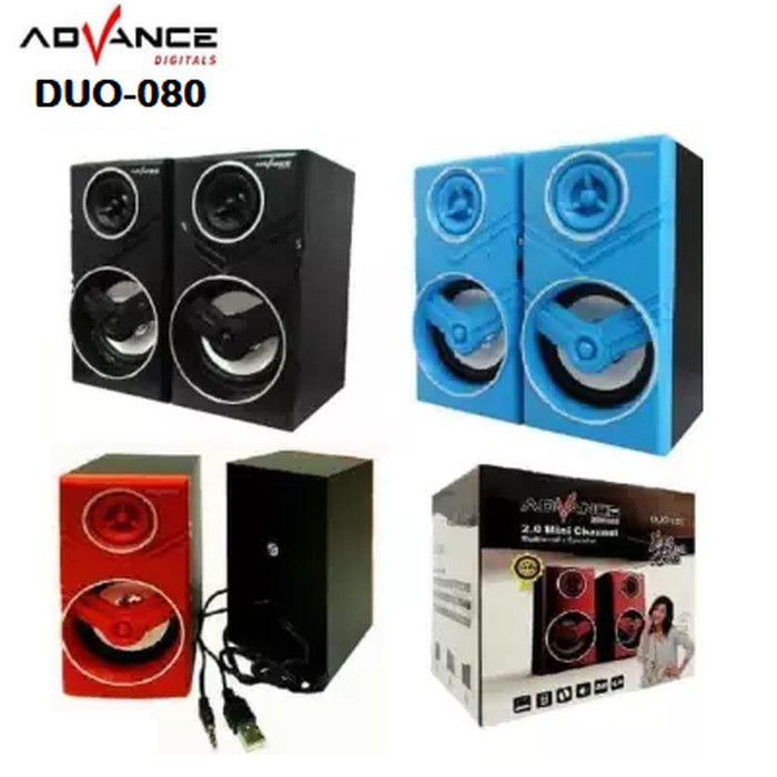 Speaker Advance DUO-080 Multimedia Speaker Salon Aktif DUO 080 PALING MURAH