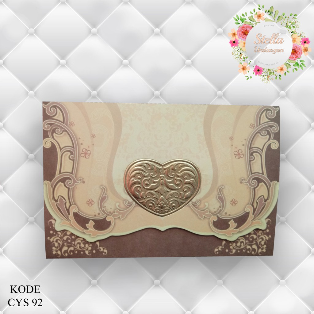 Blangko Undangan Pernikahan Cyrus 92