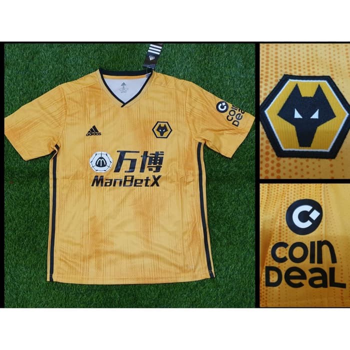 JERSEY BOLA WOLVERHAMPTON WANDERERS HOME 2019/2020 GRADE ORI