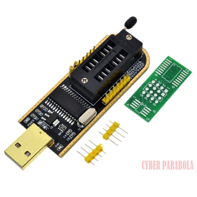 CH341A USB Programmer 24 25 EEPROM Flash IC ROM , Flash Bios
