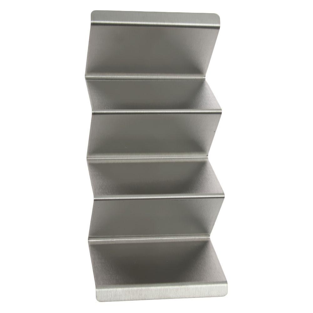 Tempat Taco Nanas Bentuk Gelombang Dapur Stainless Steel Burrito Stand