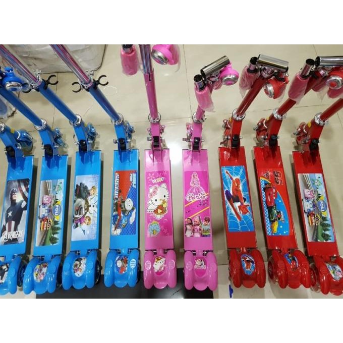 SKUTER ANAK RODA 3 / SKUTER OTOPED / SKUTER KARAKTER/ SKUTER GROSIR Star Seller Termurah