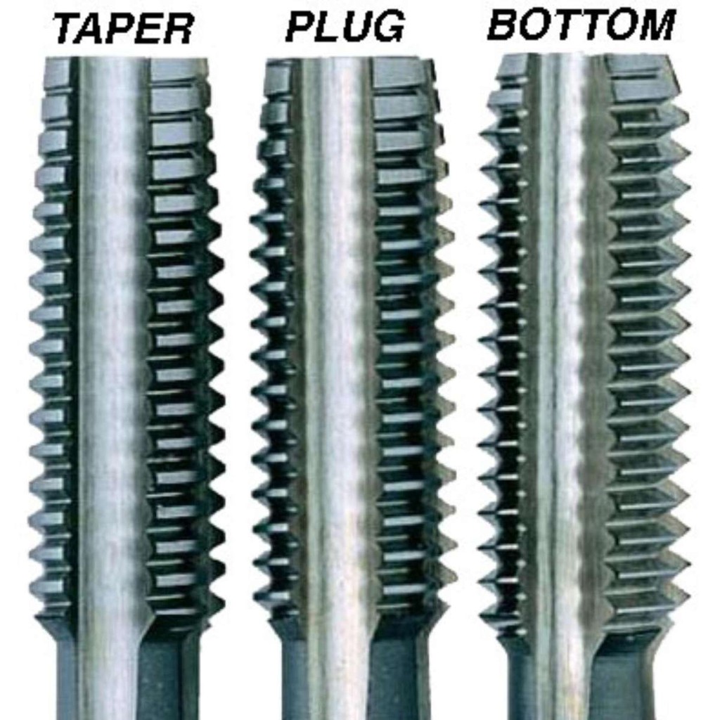 Tekiro Hand Taps Set 3pcs M12x1.75 / Tekiro Mata Hand Tap M12x1.75