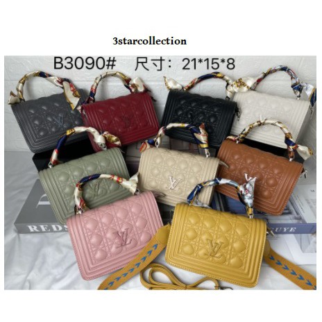 Tas Wanita Import free 2 tali / Tas selempang wanita import 2 tali / Tas Fashion Wanita B3090 * 3088