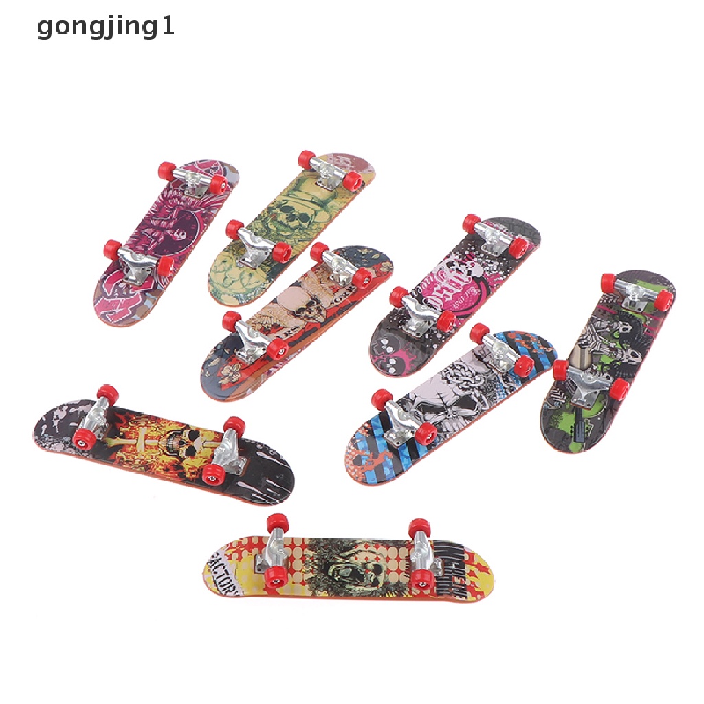 Ggg Mainan Skateboard Jari Mini Bahan Plastik