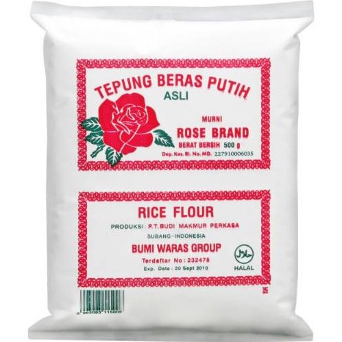 Tepung Beras Rose Brand 500gr Per Pcs