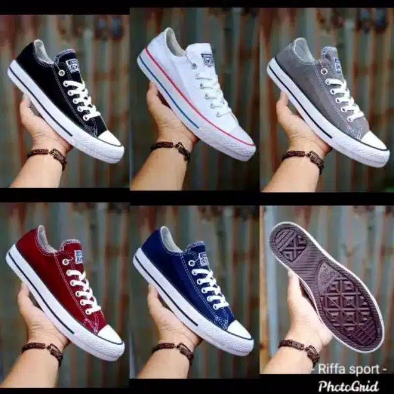 Sepatu Allstar Kelasik Premium Pira / Wanita