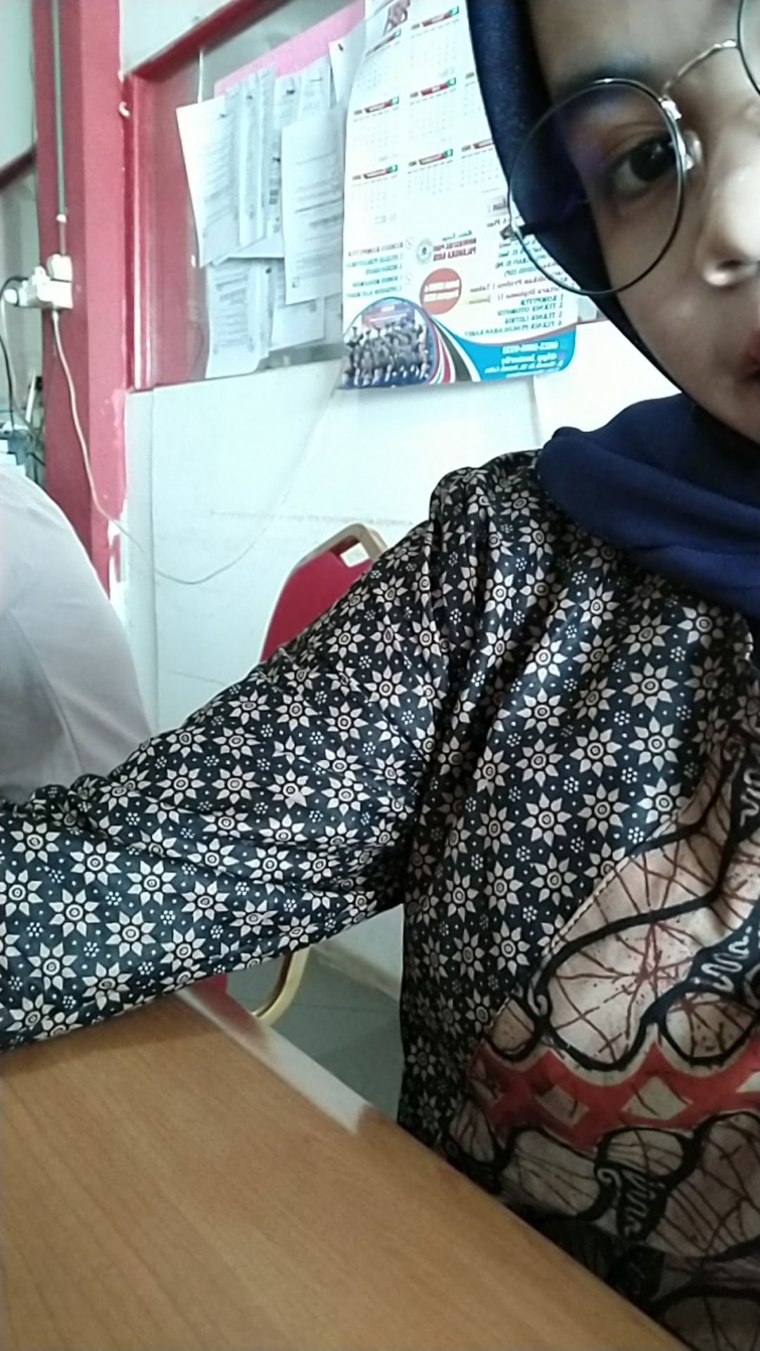 Tey-17 Batik Wanita Asj Sa Hrb026 Kenongo Kemeja Tosca Pendek