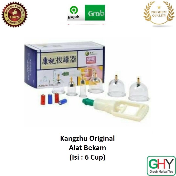 Alat Bekam Berkualitas Alat Bekam Kangzhu 6 Cup ORIGINAL