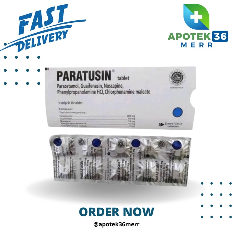 PARATUSIN TABLET isi 10