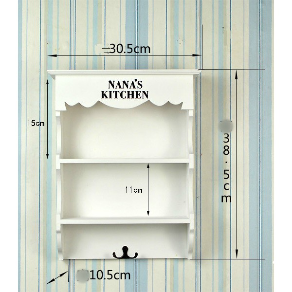 Zakka Hanging Box Storage - Rak Dinding