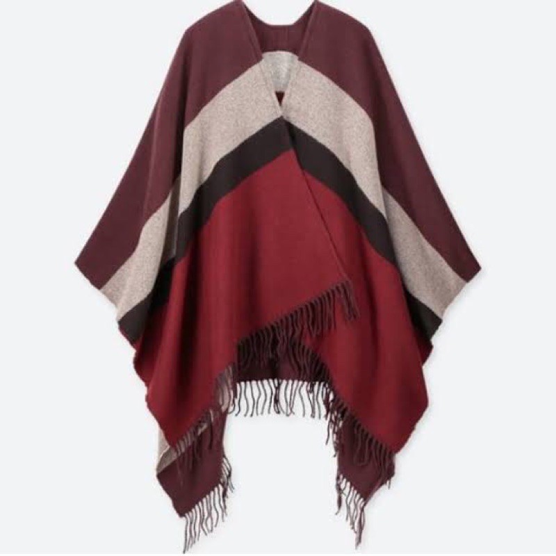 UNIQLO WOMEN SYAL 2WAY SCARF PASMINA