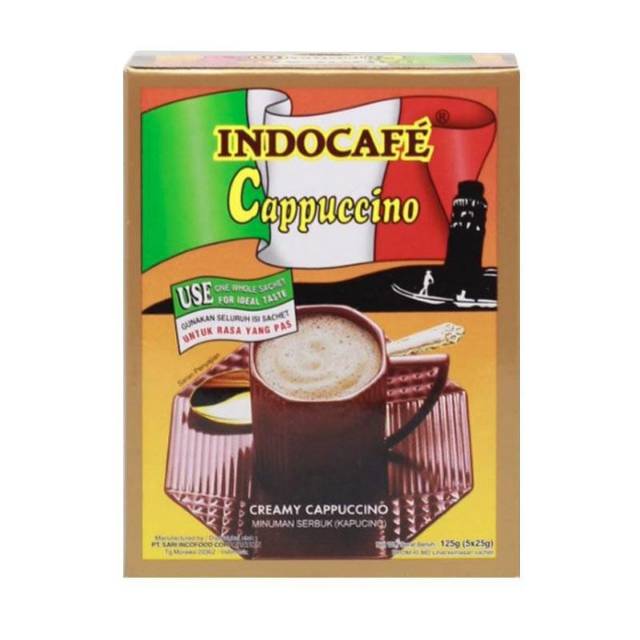 

Indocafe Cappuccino Box 5x25gr