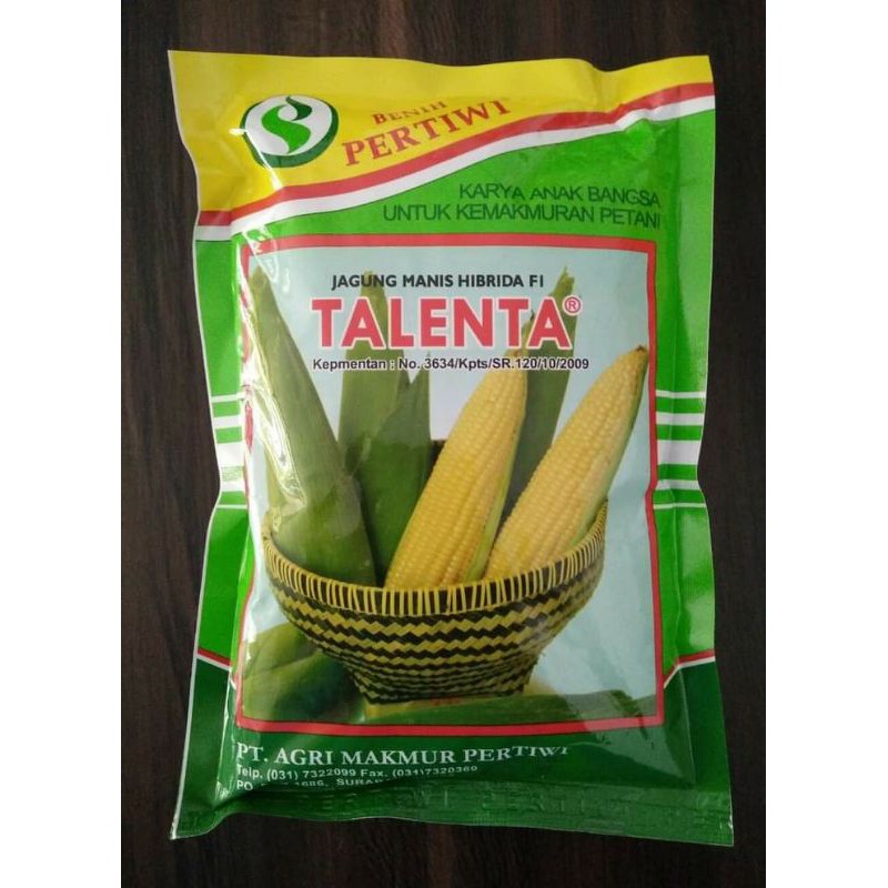 Jagung Manis Hibrida Talenta 250gr