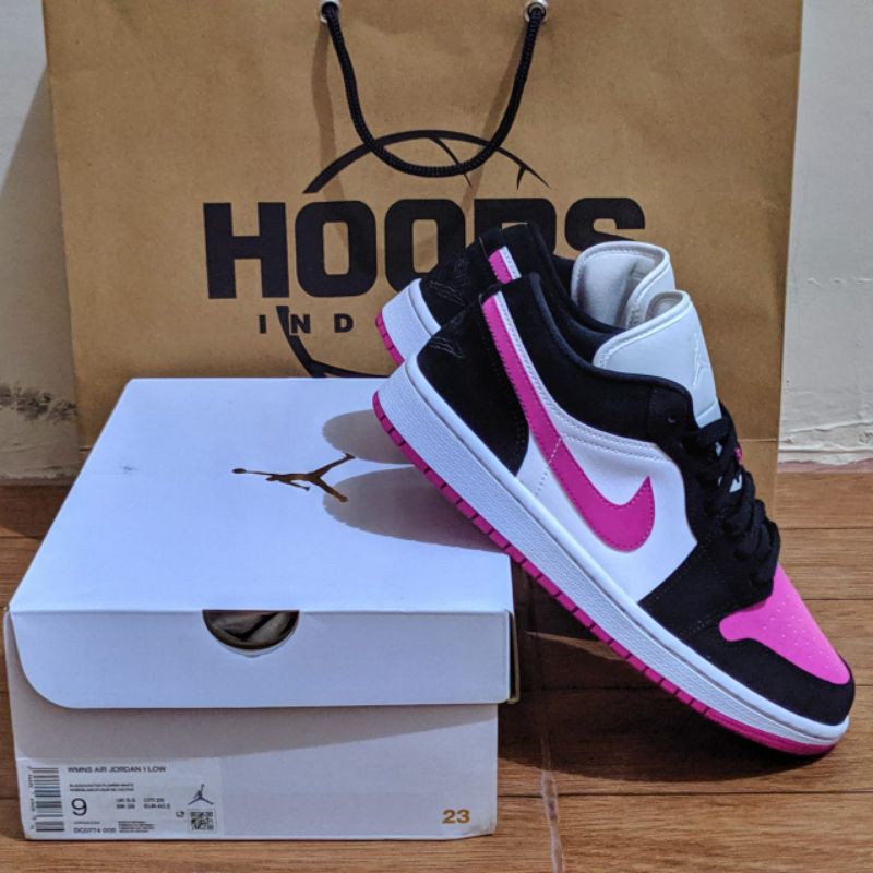 Air Jordan 1 Low Black Cactus Flower Women -40, 5