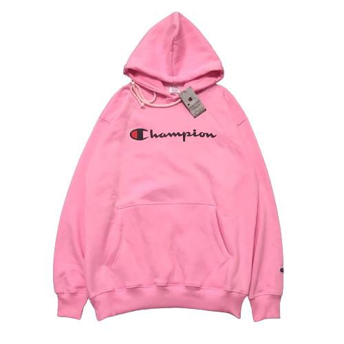 Jaket Sweater Hoodie SCRIPT CHAMP – Pink Edition Fashion Trendy Casual Pria Good Brand Quality Styli