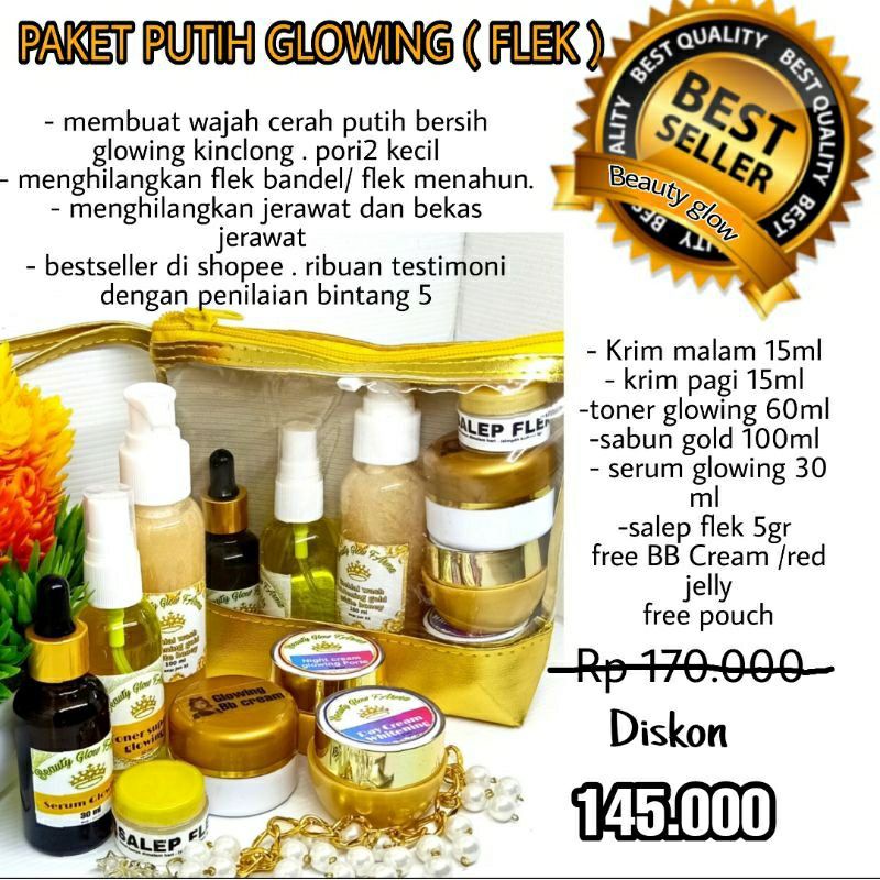 Skincare Beuaty Glow Paket Flek Beauty Glow Farma
