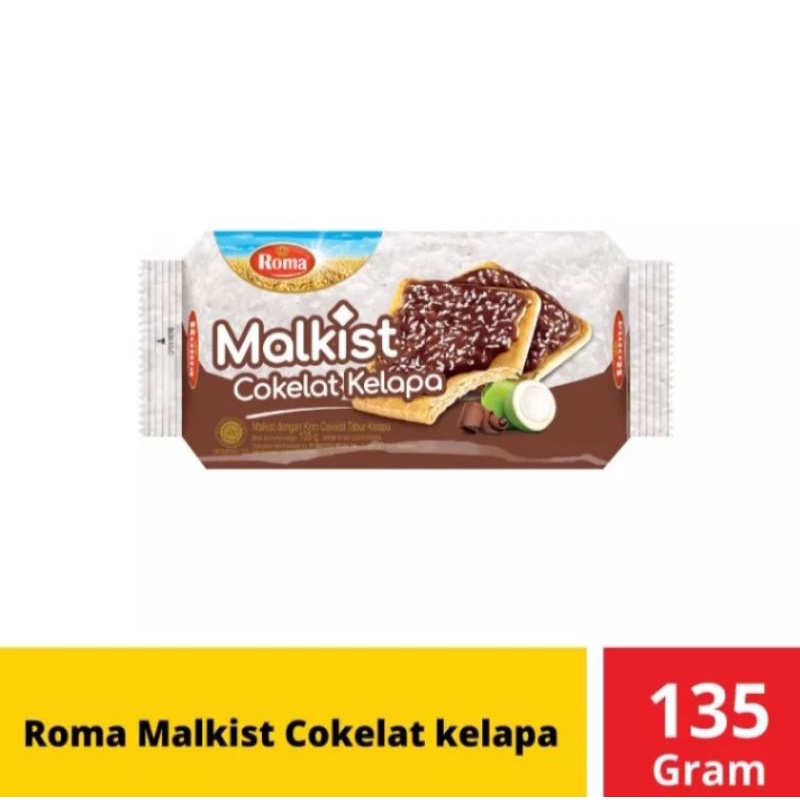 

ROMA Malkist Coklat Kelapa