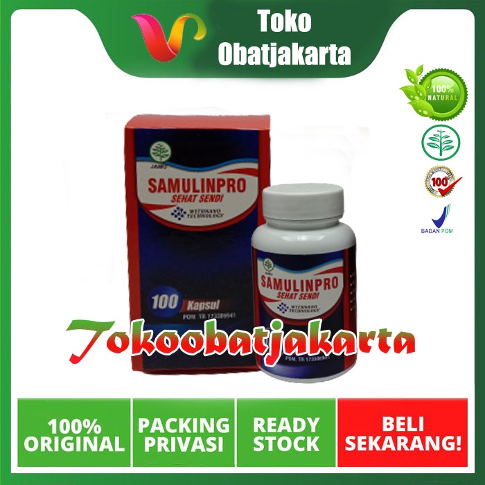 Jual Samulinpro Asli Original Sehat Sendi Untuk Radang Tumit Tulang Otot Rematik Asam Urat