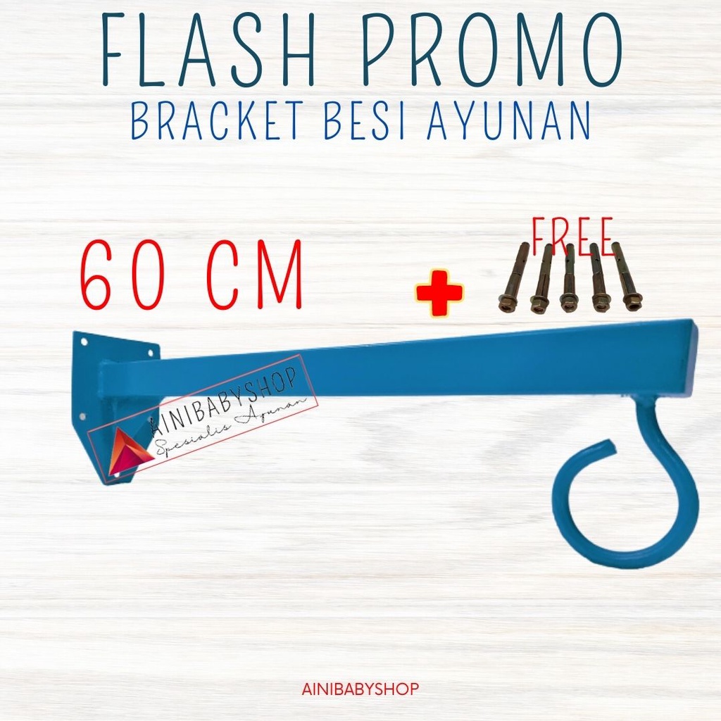 BRACKET Tembok Bracket Ayunan Bayi ainibabyshop FLASH PROMO