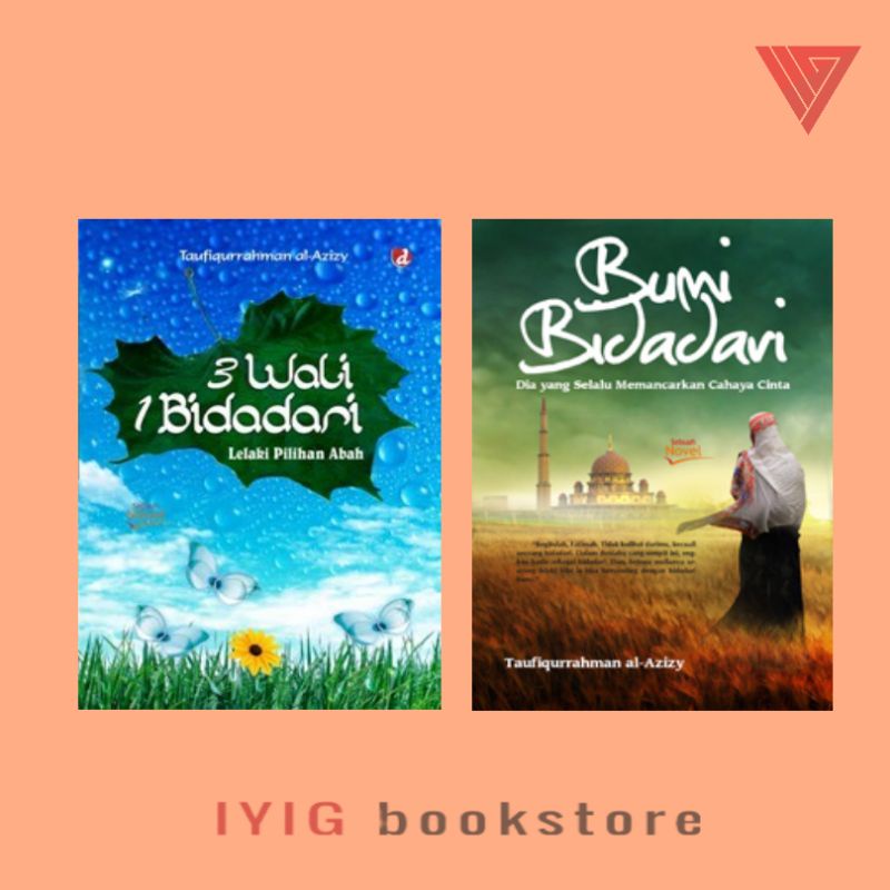 Jual Paket 2 Buku Novel Bumi Bidadari Dan 3 Wali 1 Bidadari ...