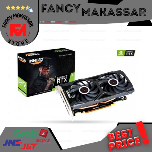 VGA INNO3D GEFORCE RTX 2060 SUPER TWIN X2 OC 8GB GDDR6 / FANCY_MAKASSAR