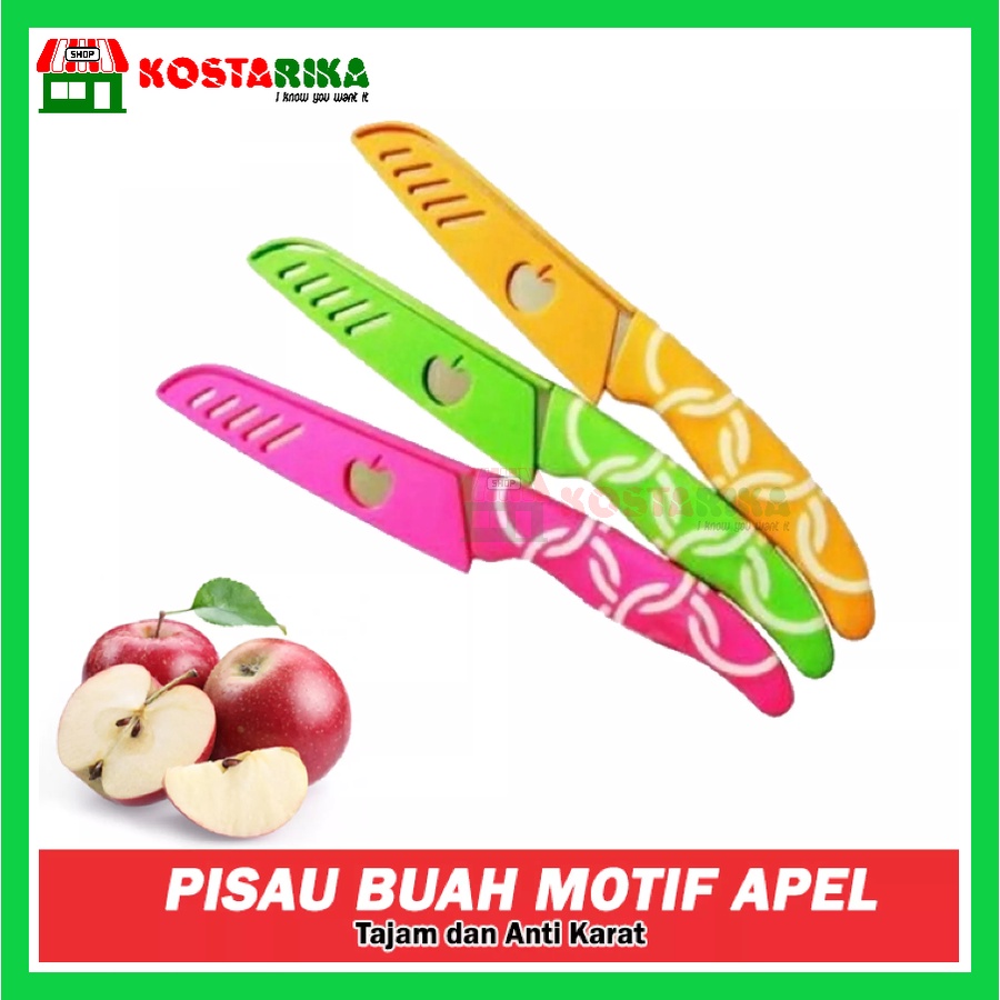 Pisau Buah Motif Sarung Pisau Buah Stainless Steel