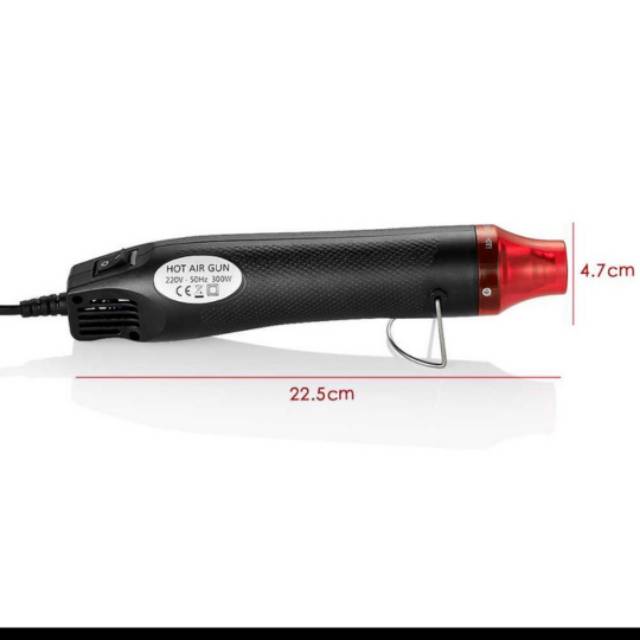 heat gun mini / hot gun elektrik /pemanas multifungsi