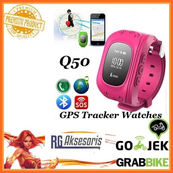 [GPS TRACKER KIDS Q50] Smartwatch / Jam Tangan GPS Anak